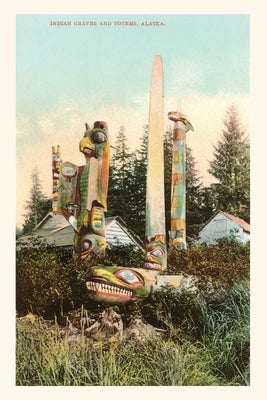 Vintage Journal Graves and Totems, Alaska by Found Image Press