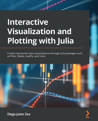 Interactive Visualization and Plotting with Julia: Create impressive data visualizations through Julia packages such as Plots, Makie, Gadfly, and more by Zea, Diego Javier