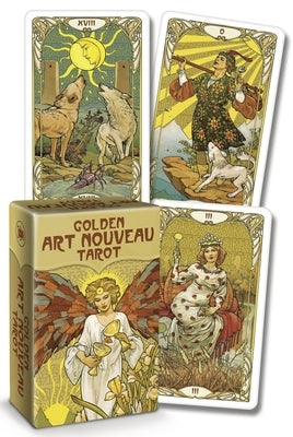 Golden Art Nouveau Tarot Mini by Massaglia, Giulia Federica