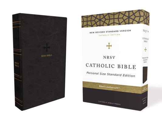 Nrsv, Catholic Bible, Standard Personal Size, Leathersoft, Black, Comfort Print: Holy Bible by Catholic Bible Press