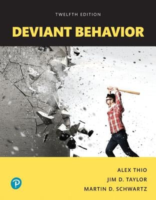 Deviant Behavior by Thio, Alex