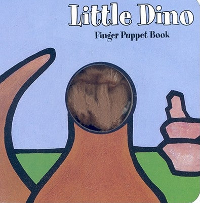 Little Dino: Finger Puppet Book: (Puppet Book for Baby, Little Dinosaur Board Book) [With Finger Puppet] by Chronicle Books