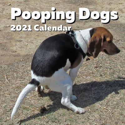 Pooping Dogs 2021 Calendar: Funny Pooches Nature Calls Wall Planner - For Dog Lovers, Joke, Gag, White Elephant, Secret Santa, Birthday, Stocking by Summers, Ellon