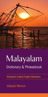Malayalam-English/English-Malayalam Dictionary & Phrasebook by Menon, Vasala