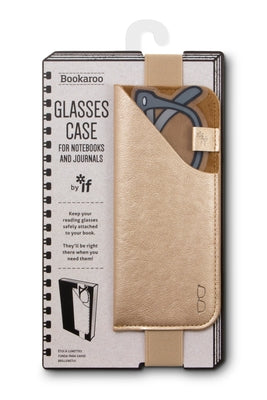 Bookaroo Glasses Case Gold by If USA