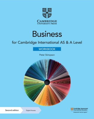 Cambridge International as & a Level Business Workbook with Digital Access (2 Years) [With eBook] by Stimpson, Peter