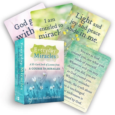 Everyday Miracles: A 50-Card Deck of Lessons from a Course in Miracles by Holden, Robert
