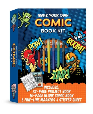 Make Your Own Comic Book Kit: A Step-By-Step Guide for Learning to Draw Comic Book Characters and Making Your Own Comic Book by Brinkerhoff III, Spencer