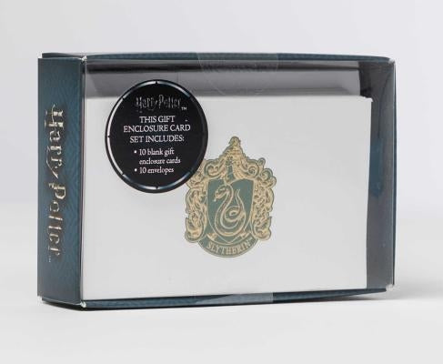Harry Potter: Slytherin Foil Gift Enclosure Cards (Set of 10) by Insight Editions