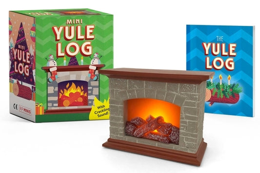 Mini Yule Log: With Crackling Sound! by Running Press