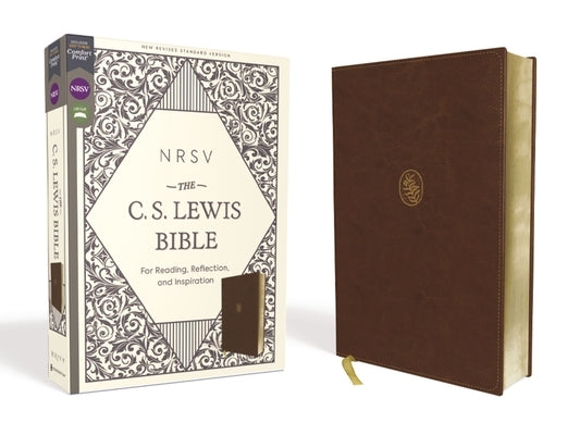 Nrsv, the C. S. Lewis Bible, Leathersoft, Brown, Comfort Print: For Reading, Reflection, and Inspiration by Lewis, C. S.