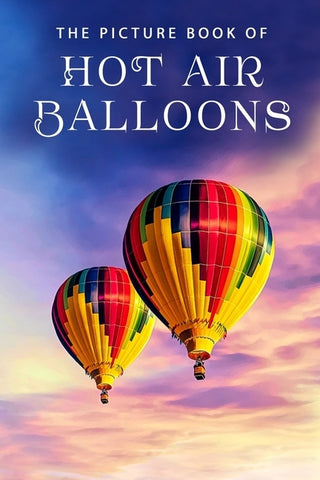 The Picture Book of Hot Air Balloons: A Gift Book for Alzheimer's Patients and Seniors with Dementia by Books, Sunny Street