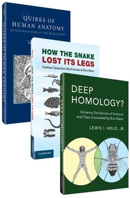 Evo-Devo Bundle 3 Paperback Book Set: Quirks of Human Anatomy, How the Snake Lost Its Legs, Deep Homology? by Held Jr, Lewis I.