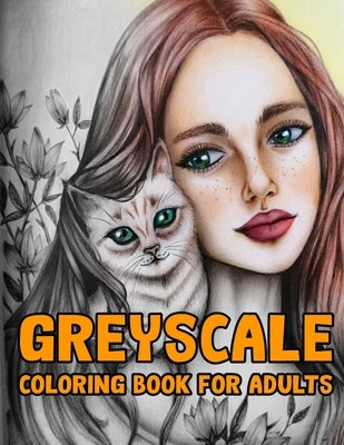 Grayscale Coloring Book for Adults by Press, Nkcolorfeather