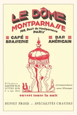 Vintage Journal Ad for French Cafe by Found Image Press