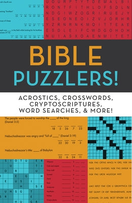 Bible Puzzlers!: Great Bible Word Games to Inspire and Entertain by Compiled by Barbour Staff