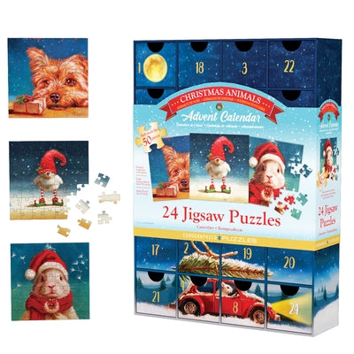 Christmas Animals Advent Calendar by Eurographics