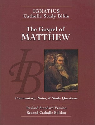 Gospel According to Matthew by Hahn, Scott