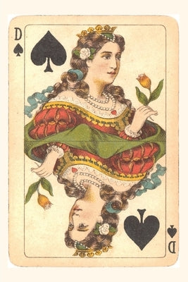 Vintage Journal Queen of Spades by Found Image Press