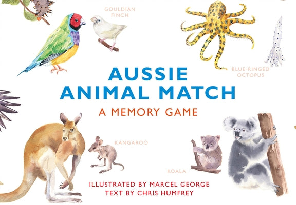 Aussie Animal Match: A Memory Game by George, Marcel