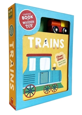 Trains: Book & Wooden Toy Set [With Wodden Toy] by Igloobooks