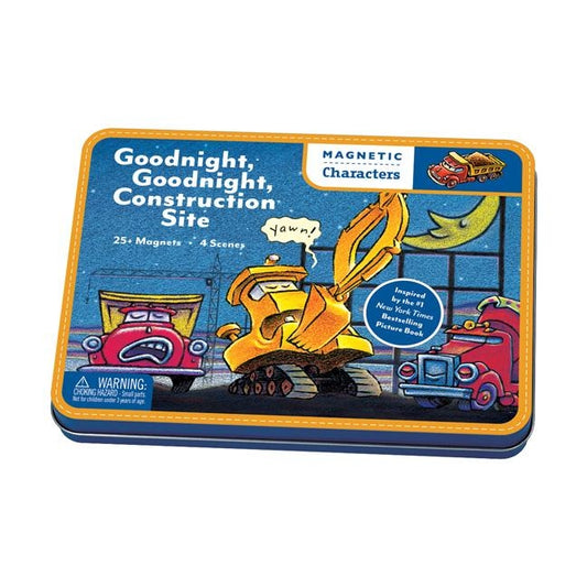 Goodnight, Goodnight Construction Site Magnetic Characters by Mudpuppy
