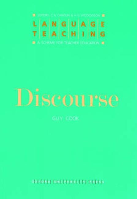 Discourse by Cook, Guy