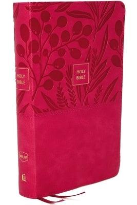 Nkjv, Reference Bible, Personal Size Large Print, Leathersoft, Pink, Thumb Indexed, Red Letter Edition, Comfort Print: Holy Bible, New King James Vers by Thomas Nelson