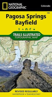 Pagosa Springs, Bayfield Map by National Geographic Maps