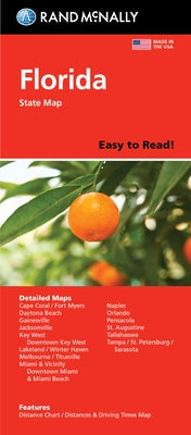Rand McNally Easy to Read Folded Map: Florida State Map by Rand McNally