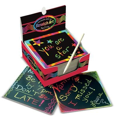 Rainbow Mini Scratch Art Notes (Box of 125) by Melissa & Doug