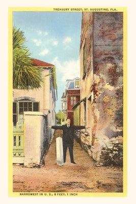 Vintage Journal Treasury Street, St. Augustine, Florida by Found Image Press