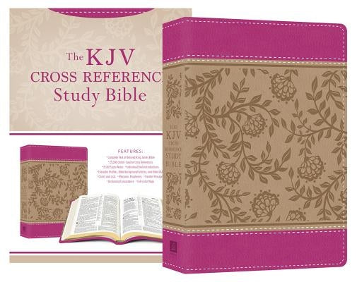 KJV Cross Reference Study Bible Compact [Peony Blossoms] by Hudson, Christopher D.