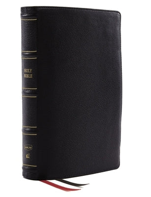 Nkjv, Deluxe Thinline Reference Bible, Genuine Leather, Black, Red Letter, Comfort Print: Holy Bible, New King James Version by Thomas Nelson