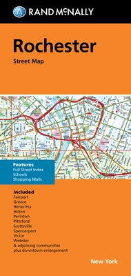 Rand McNally Folded Map: Rochester New York Street Map by Rand McNally