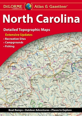 Delorme Atlas & Gazetteer: North Carolina by Rand McNally