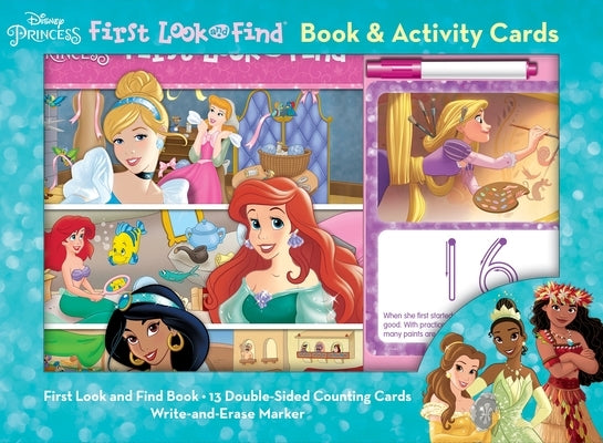 Disney Princess: First Look and Find Book & Activity Cards: First Look and Find Book and Activity Cards by Pi Kids