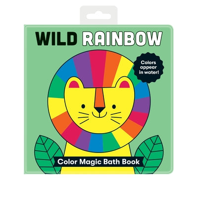 Wild Rainbow Color Magic Bath Book by Mudpuppy