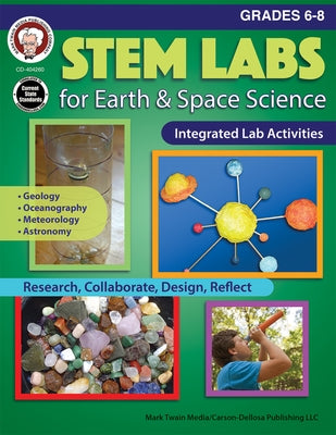 STEM Labs for Earth & Space Science, Grades 6-8 by Cameron, Schyrlet