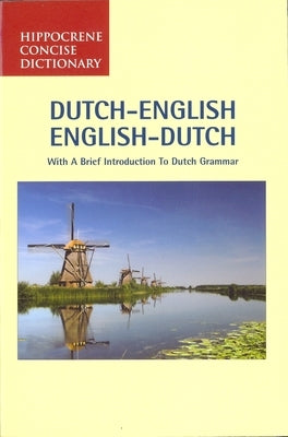 Dutch-English/English-Dutch Concise Dictionary by Books, Editors Of Hippocrene