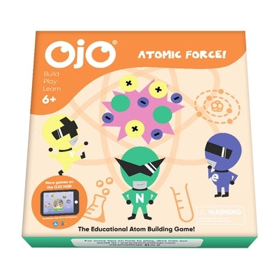 Ojo Atomic Force Chemistry Board Game for Boys and Girls Ages 6, 7, 8, 9, 10 by Thrive Venture Partners LLC