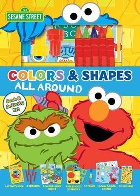 Sesame Street: Colors and Shapes All Around by Little, Sally