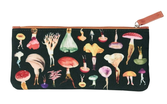 Art of Nature: Fungi Pencil Pouch: (Gifts for Mushroom Enthusiasts and Nature Lovers, Cute Stationery, Back to School Supplies) by Insights