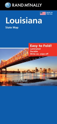 Rand McNally Easy to Fold: Louisiana State Laminated Map by Rand McNally