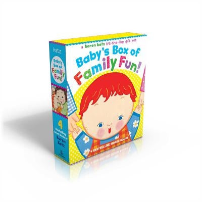 Baby's Box of Family Fun! (Boxed Set): A 4-Book Lift-The-Flap Gift Set: Where Is Baby's Mommy?; Daddy and Me; Grandpa and Me, Grandma and Me by Katz, Karen