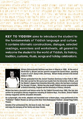 Key to Yiddish by Hoffman, Miriam