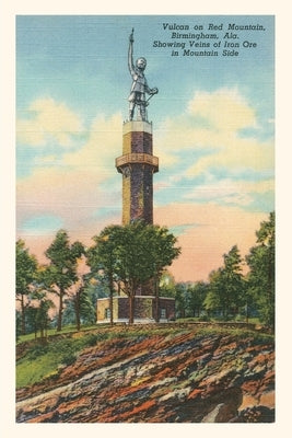 Vintage Journal Vulcan Monument, Birmingham by Found Image Press