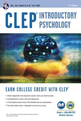 Clep(r) Introductory Psychology Book + Online by Sharpsteen, Don J.