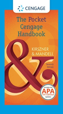 The Pocket Cengage Handbook with 2019 APA Updates by Kirszner, Laurie G.