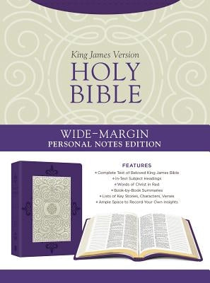 Holy Bible: Wide-Margin Personal Notes Edition [lavender Plume] by Compiled by Barbour Staff